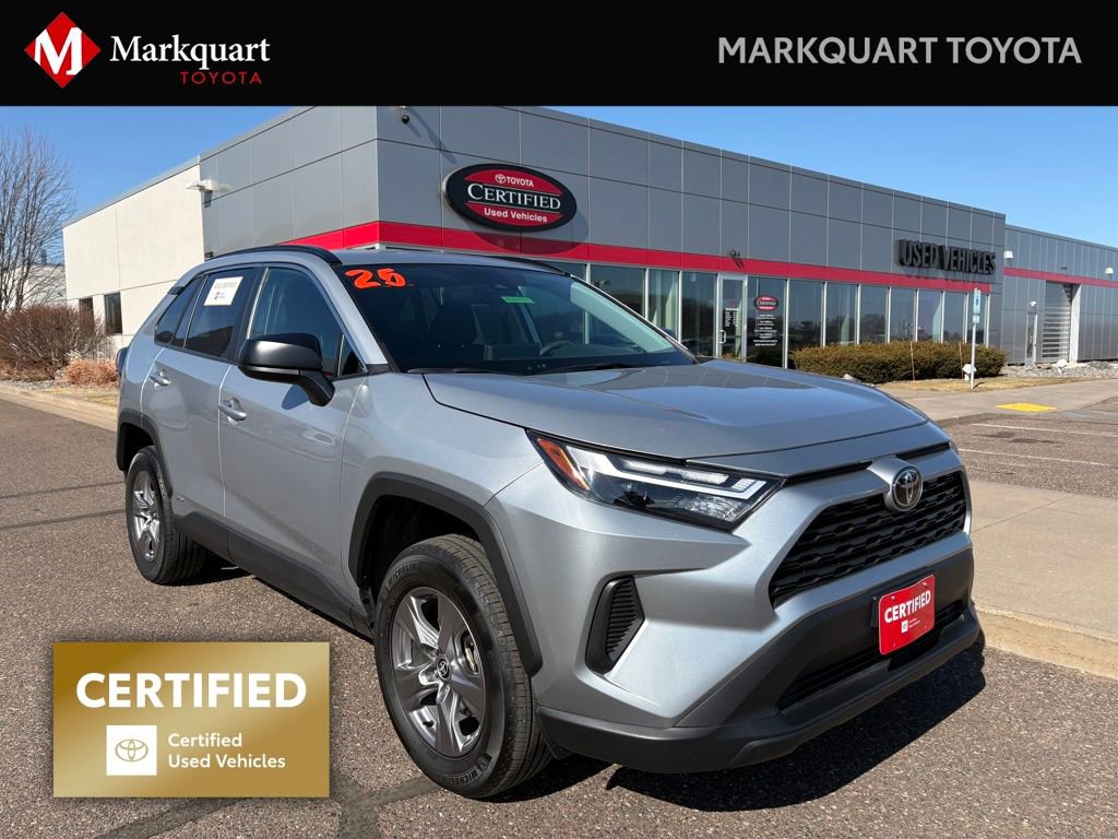 Certified 2025 Toyota RAV4 LE AWD/4WD image 1