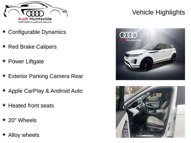 Used 2022 Land Rover Range Rover Evoque R-Dynamic SE image 12