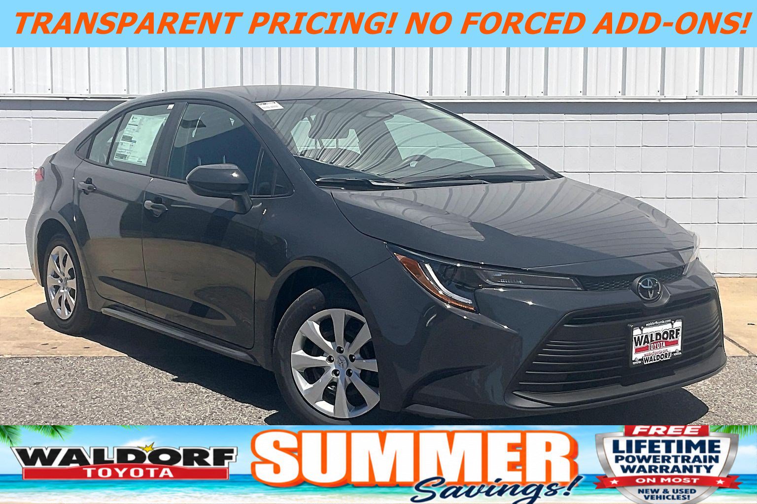 New 2026 Toyota Corolla LE FWD image 1