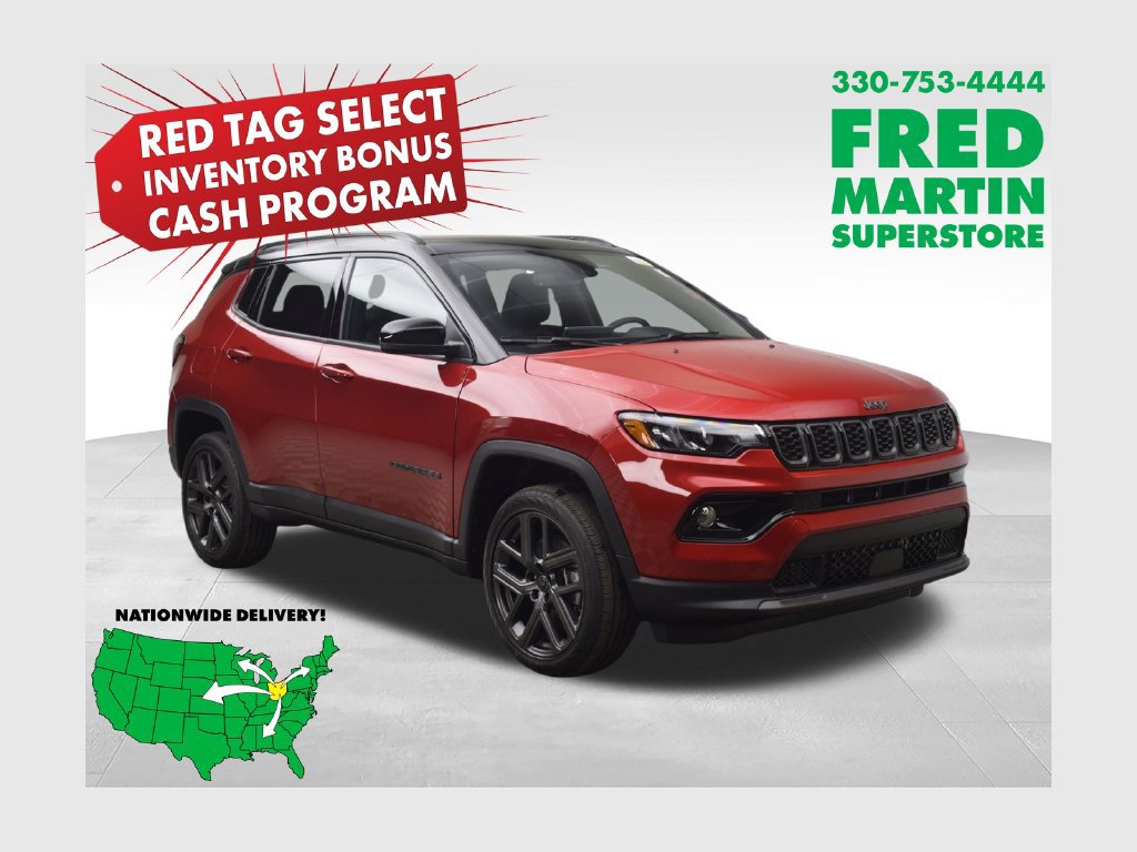 New 2026 Jeep Compass Limited w/ Sun, Sound & Navigation Group