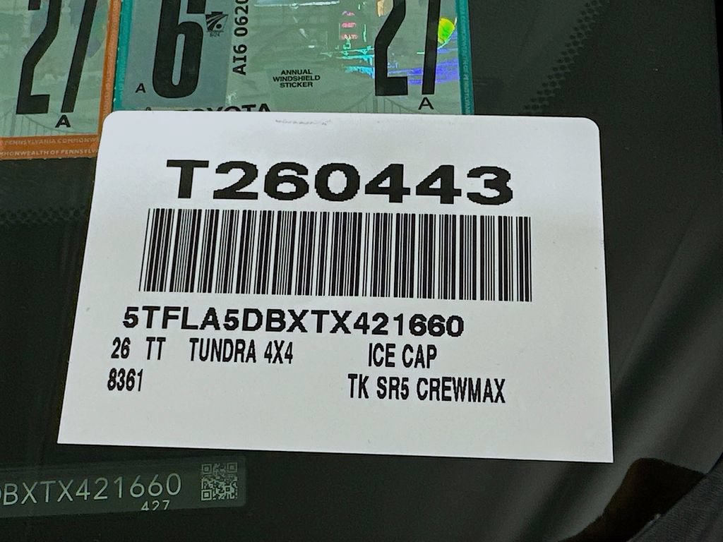 New 2026 Toyota Tundra SR5 AWD/4WD image 17