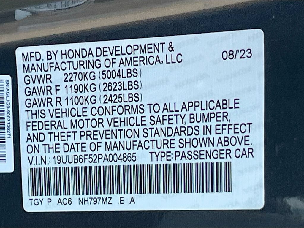 Used 2023 Acura TLX w/ A-SPEC Package AWD/4WD image 33