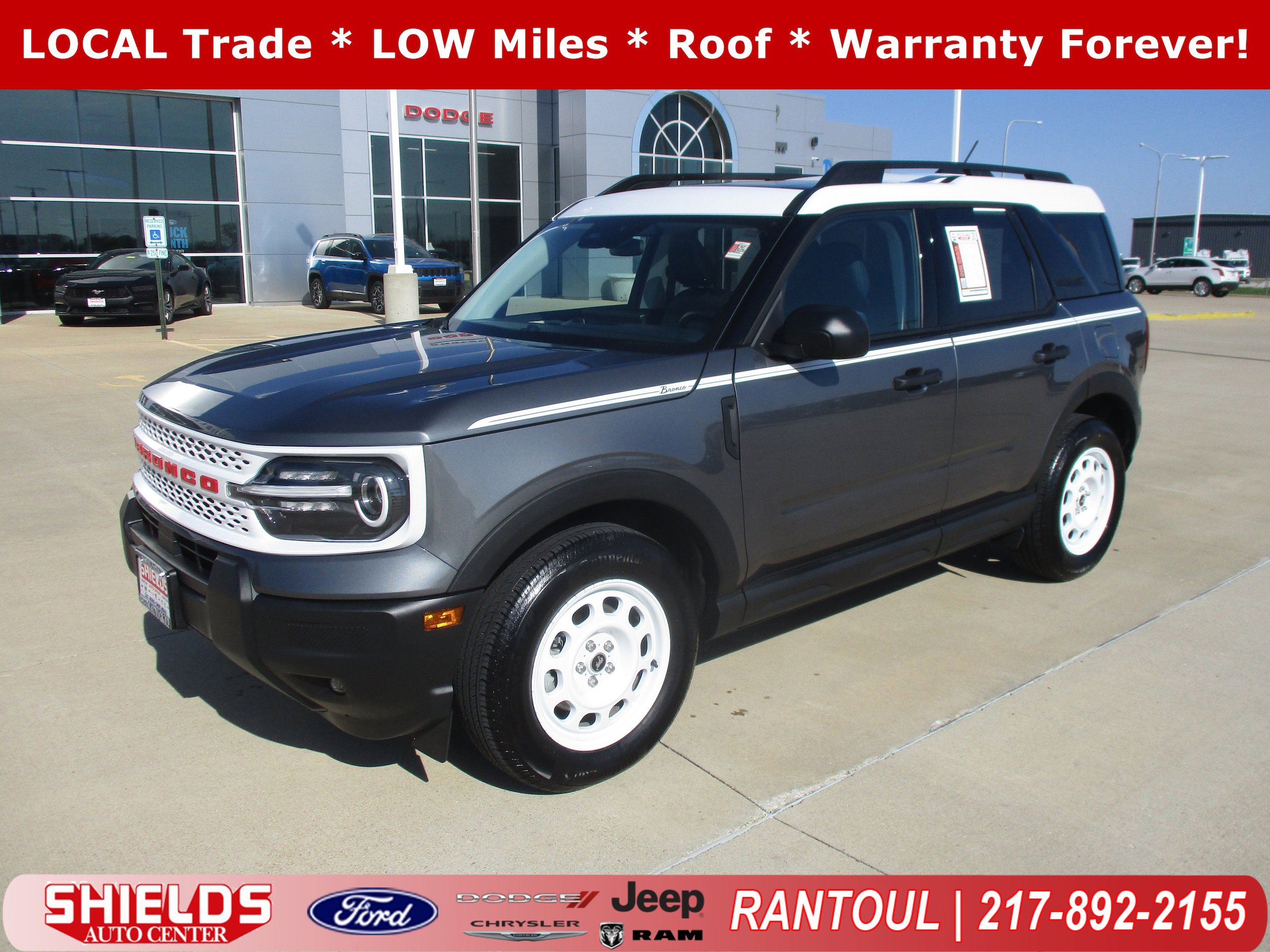 Used 2025 Ford Bronco Sport Heritage w/ Convenience Package AWD/4WD image 1