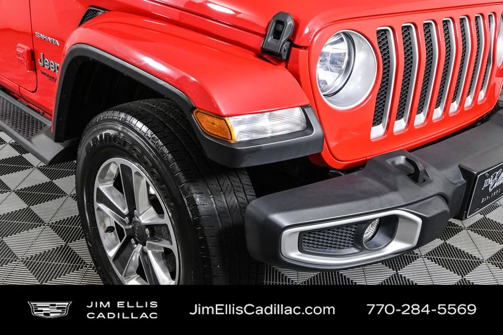 Used 2020 Jeep Wrangler Unlimited Sahara image 33