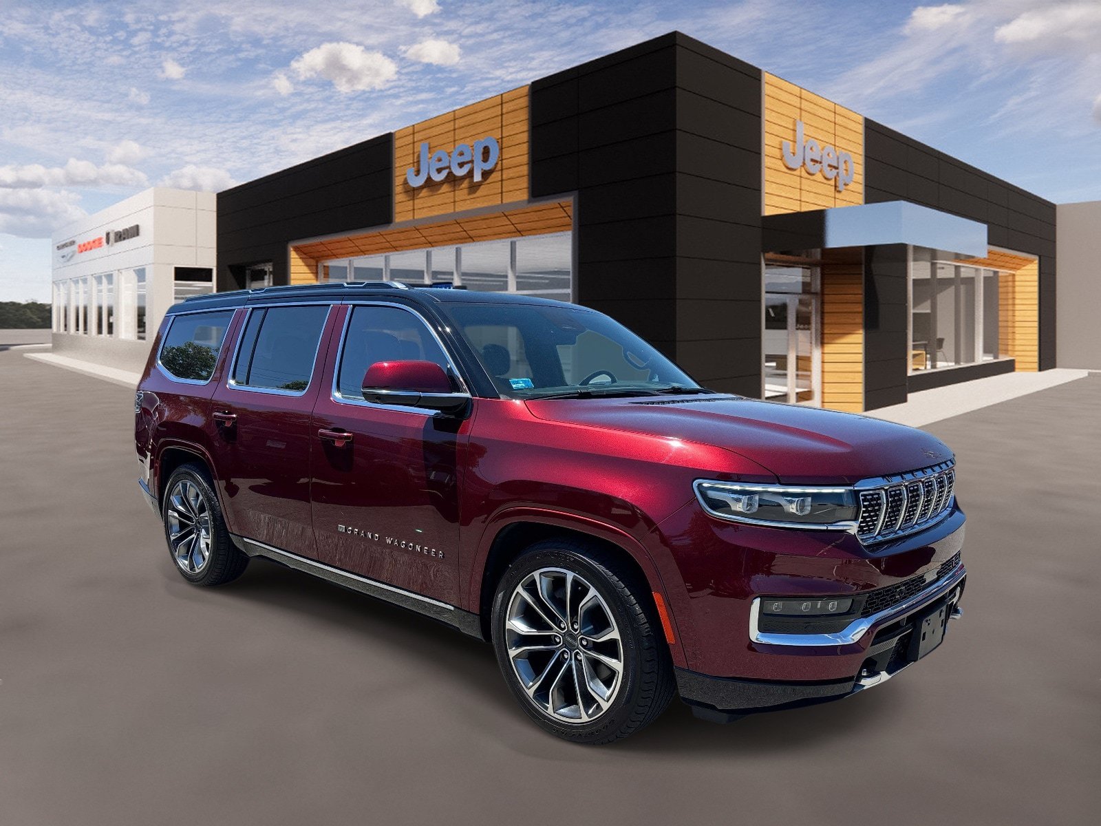 Certified 2022 Jeep Grand Wagoneer Series III w/ Rear Seat Video Group 1 AWD/4WD image 1