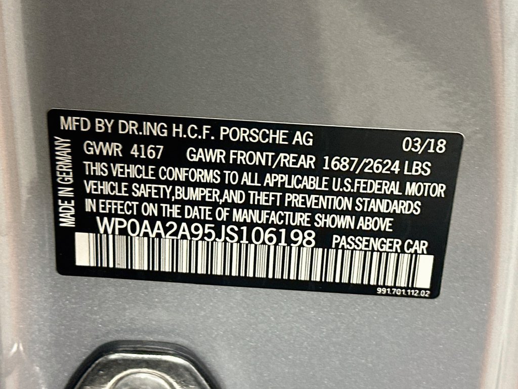 Certified 2018 Porsche 911 Carrera RWD image 33