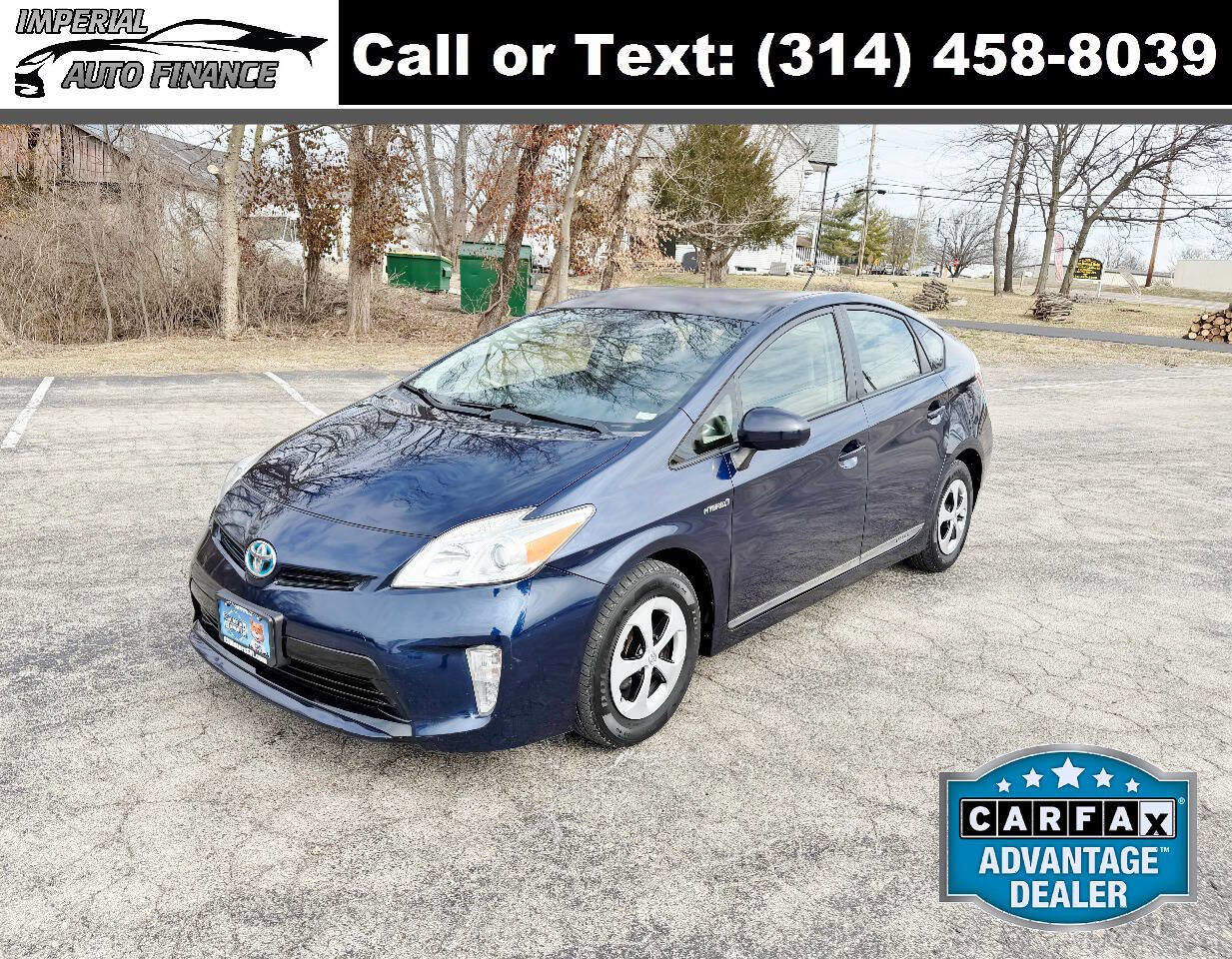 Used 2012 Toyota Prius Three