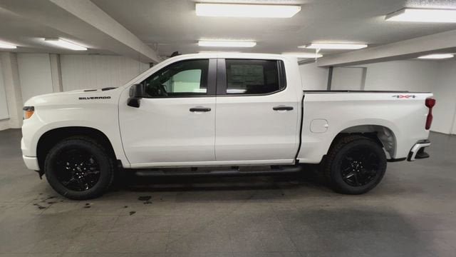 New 2026 Chevrolet Silverado 1500 Custom w/ Turbomax Blackout Package AWD/4WD image 5