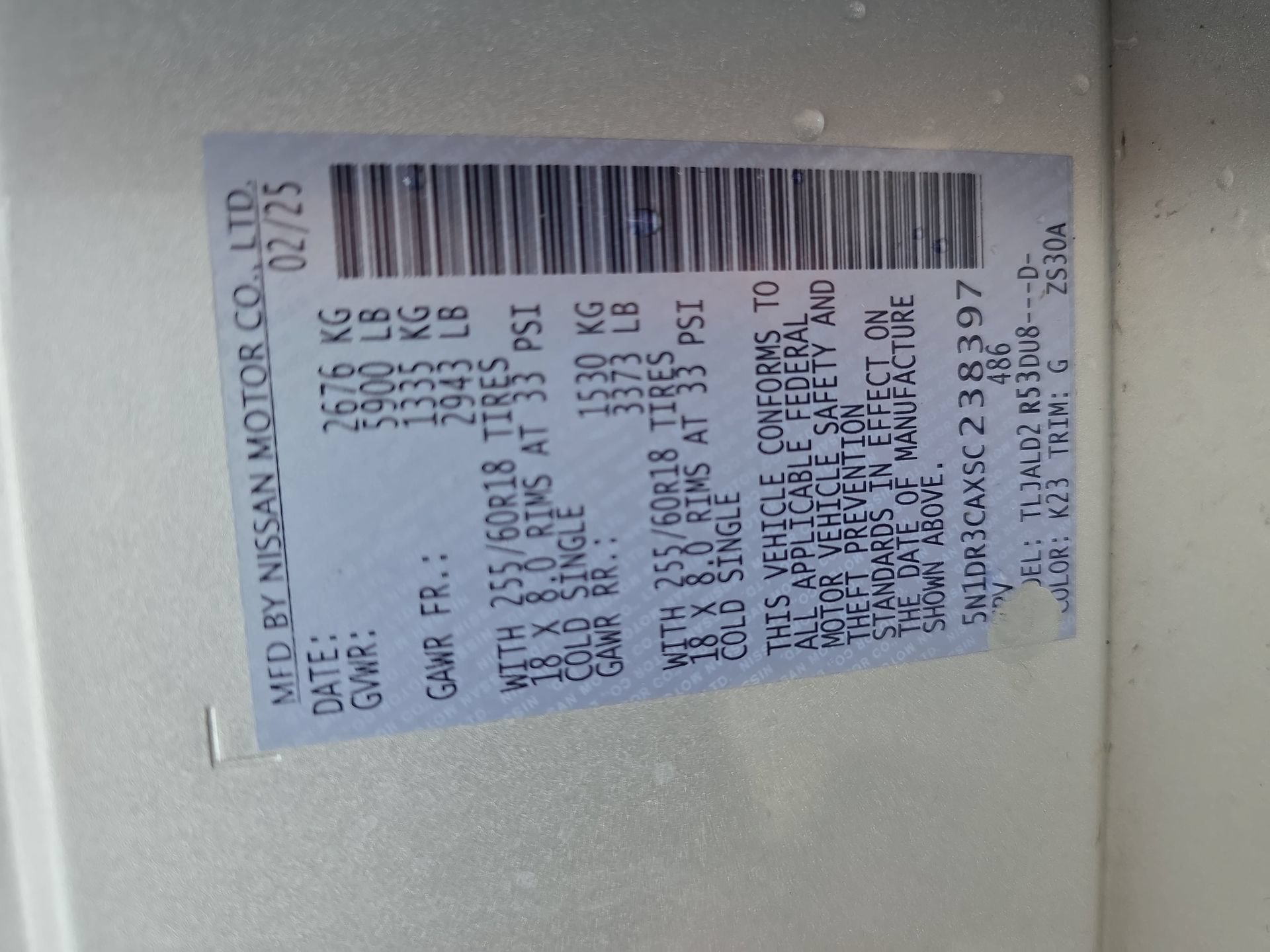 Used 2025 Nissan Pathfinder SL FWD image 33