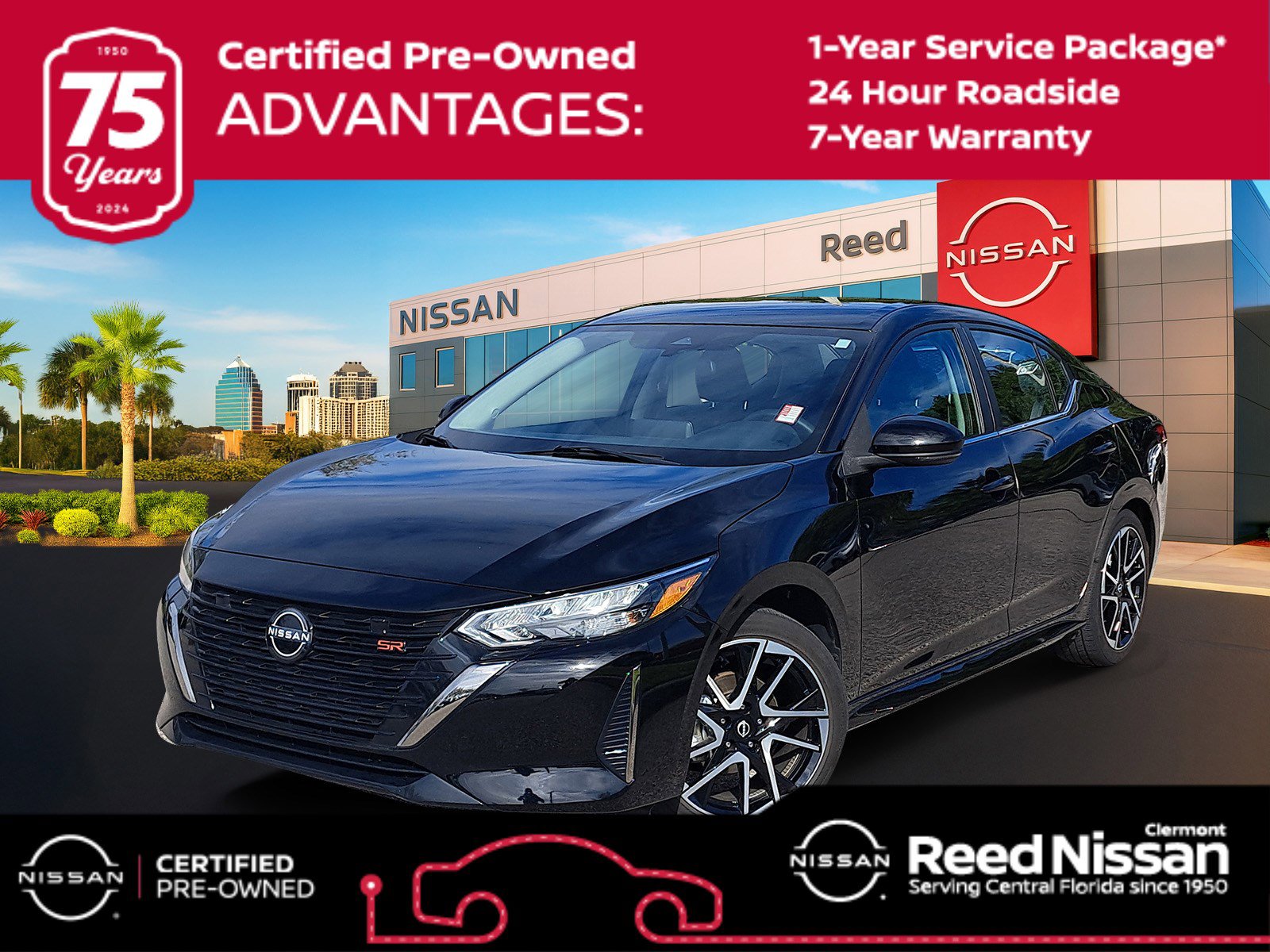 Certified 2025 Nissan Sentra SR