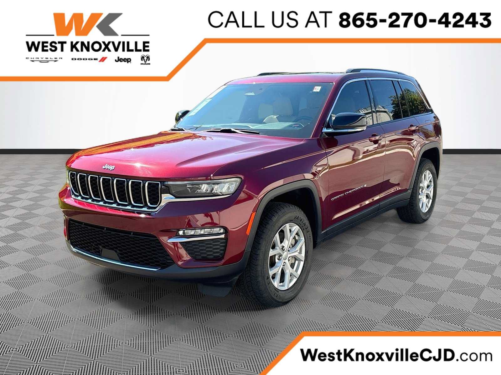 Used 2023 Jeep Grand Cherokee Limited w/ Trailer Tow Prep Group (B)