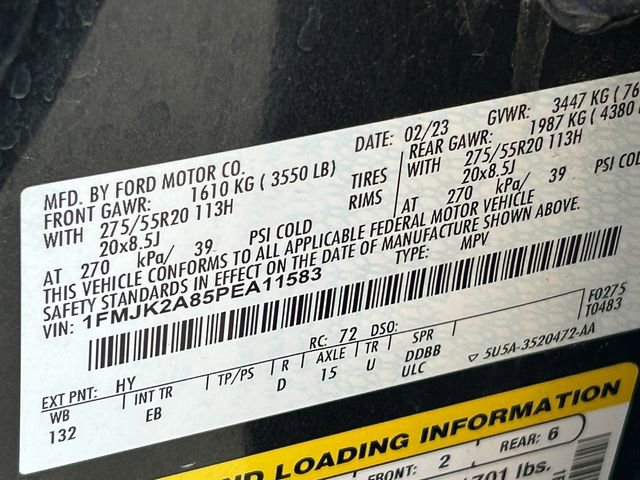 Used 2023 Ford Expedition Max Limited AWD/4WD image 41