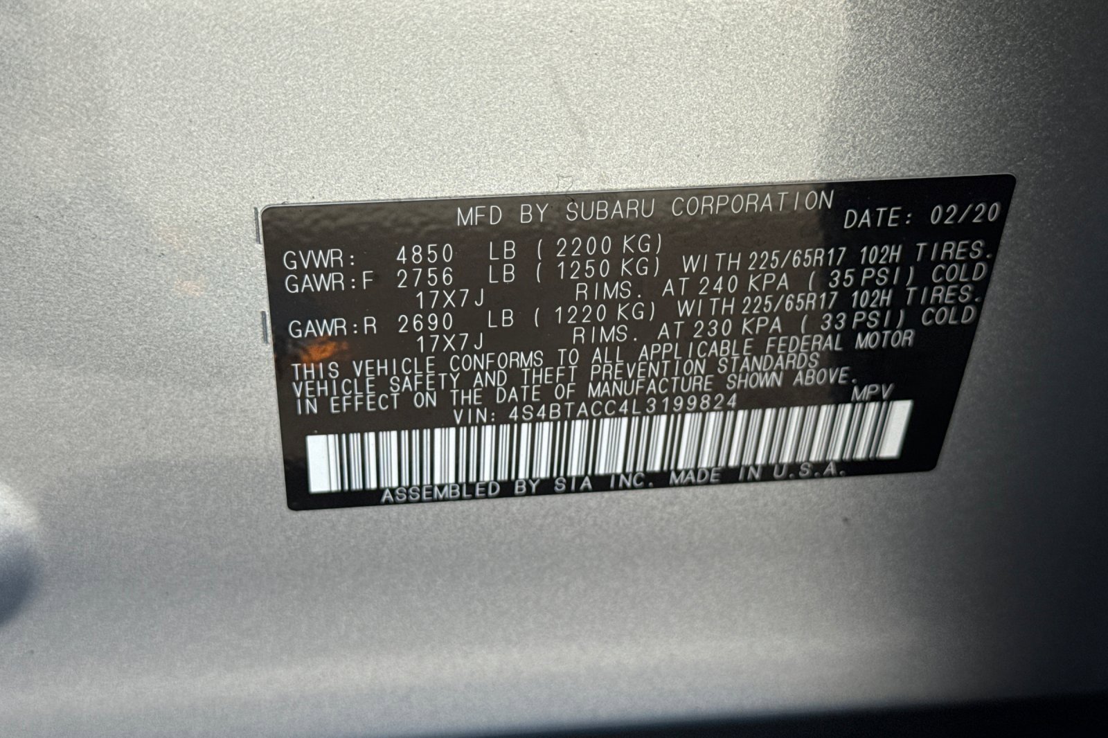 Used 2020 Subaru Outback Premium image 39