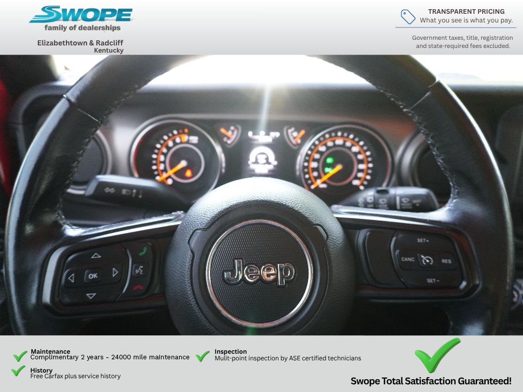 Used 2019 Jeep Wrangler Sport AWD/4WD image 12