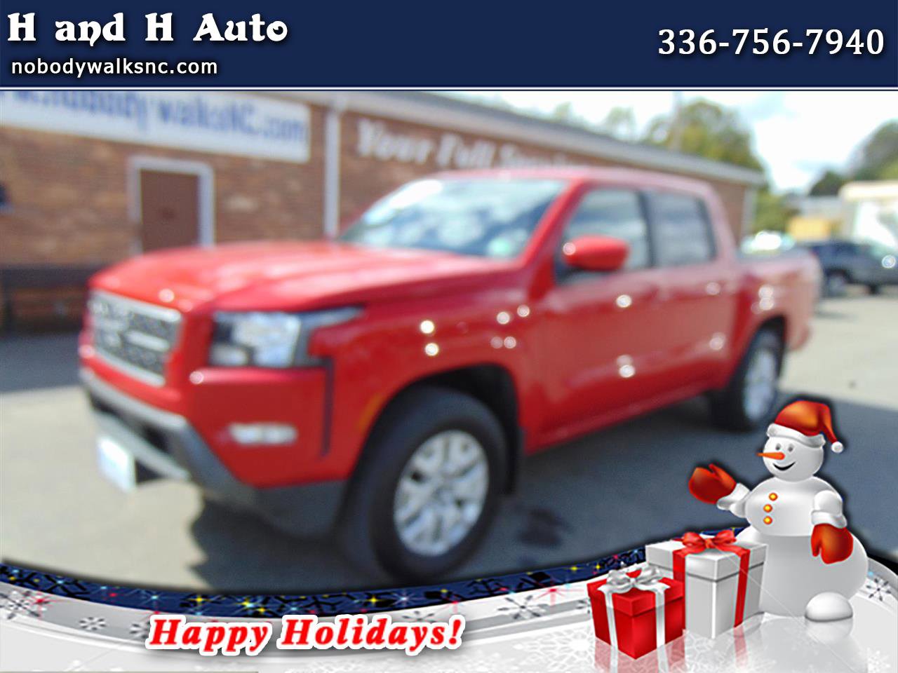 Used 2022 Nissan Frontier SV