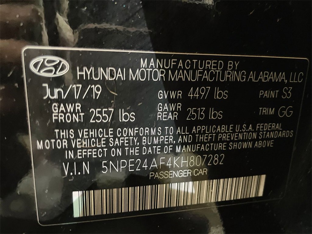 Used 2019 Hyundai Sonata SE image 30