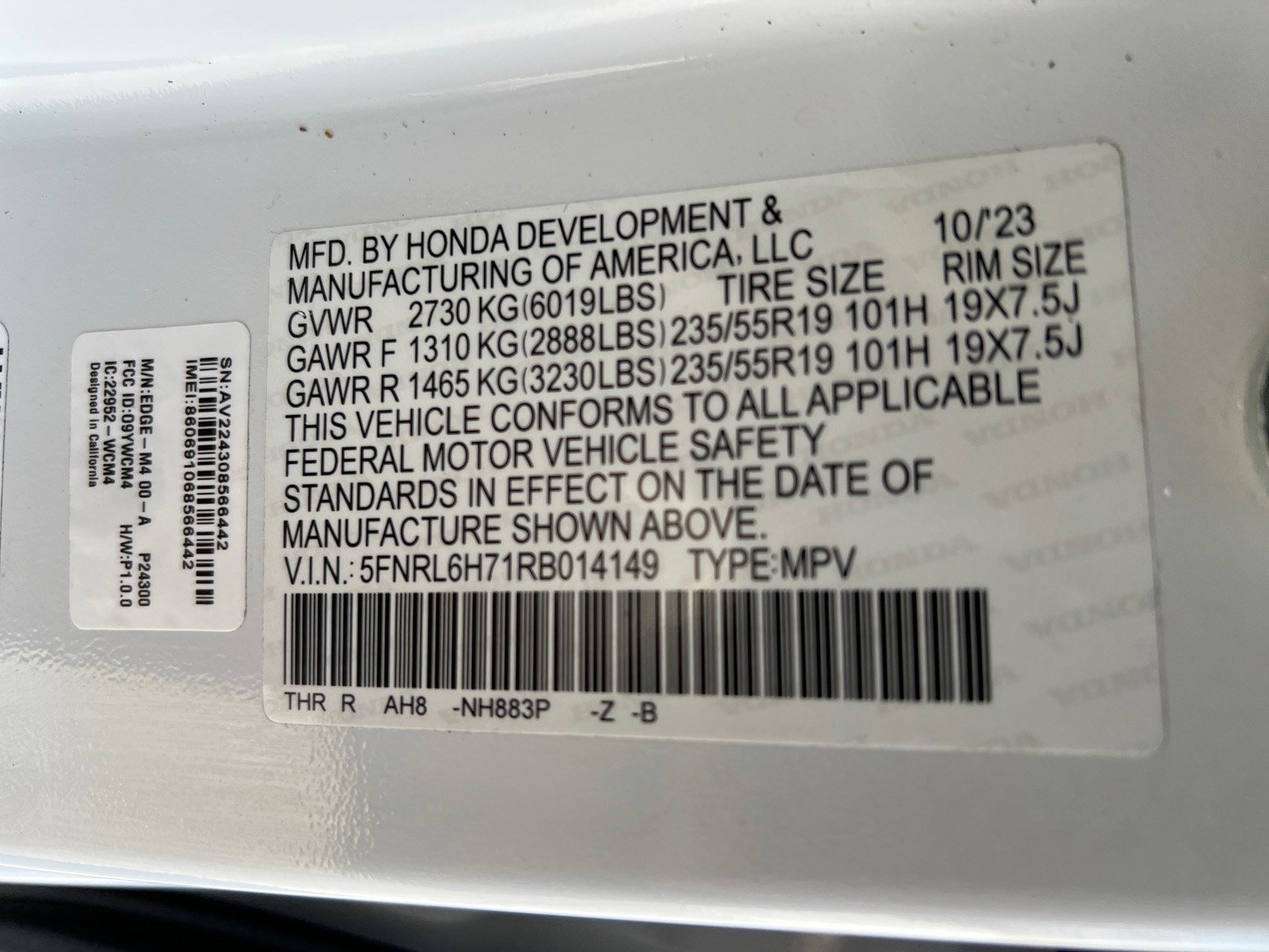 Used 2024 Honda Odyssey Sport image 39