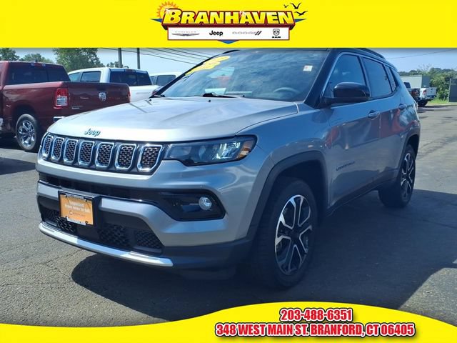 Certified 2023 Jeep Compass Limited w/ Sun and Sound Group AWD/4WD image 1