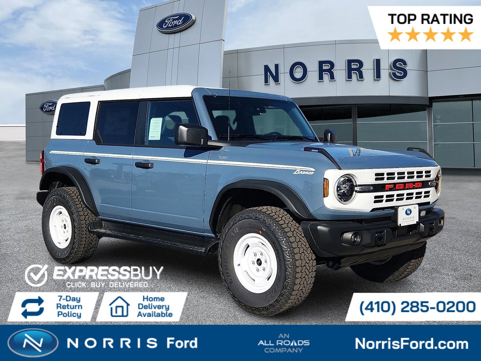 New 2025 Ford Bronco Heritage Edition