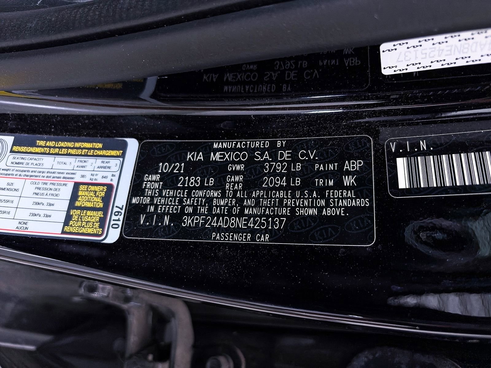 Used 2022 Kia Forte LXS FWD image 30