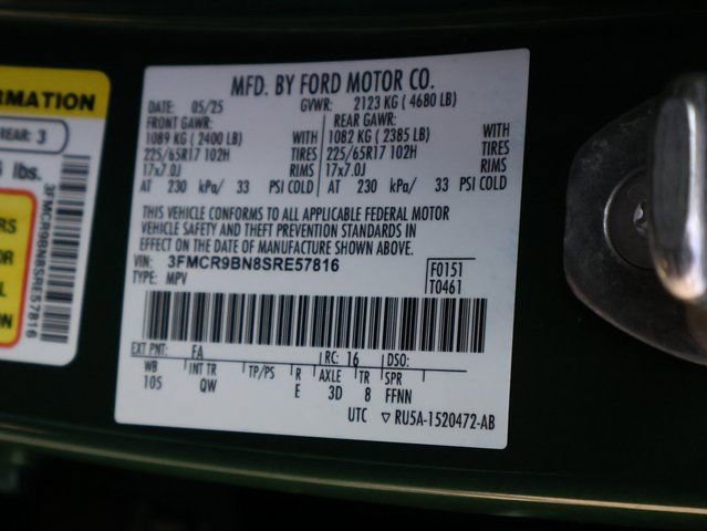 Used 2025 Ford Bronco Sport Big Bend w/ Convenience Package image 44