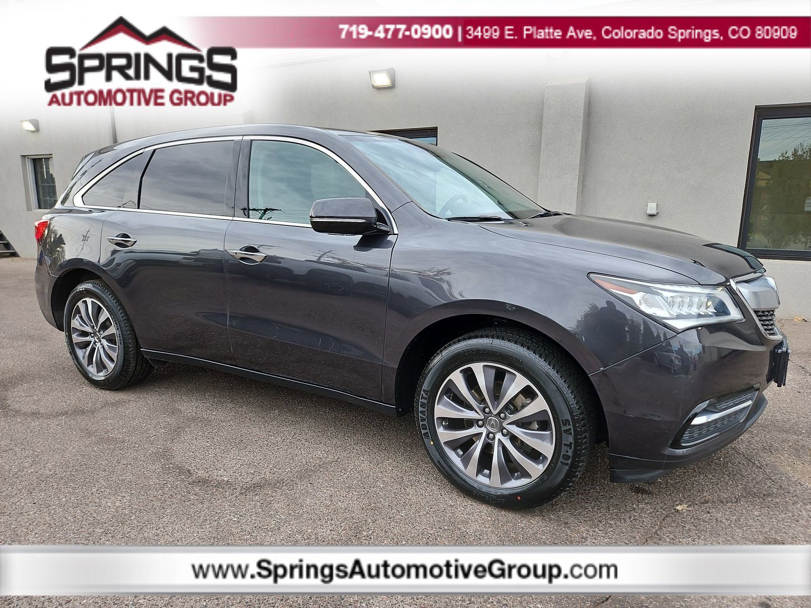 Used 2016 Acura MDX SH-AWD w/ Technology Package