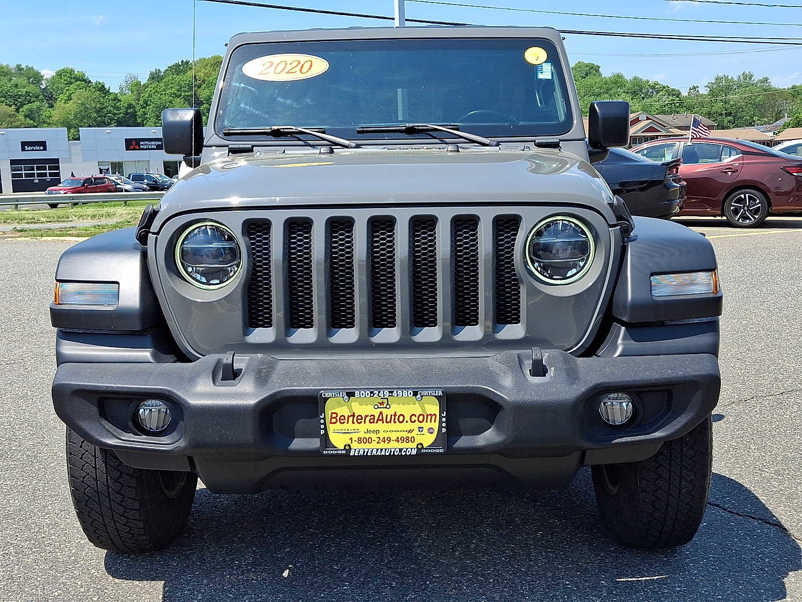 Used 2020 Jeep Wrangler Unlimited Sport AWD/4WD image 2