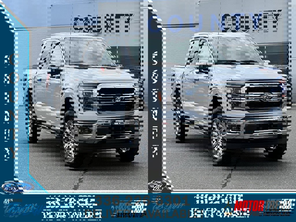 New 2025 Ford F150 Lariat w/ Equipment Group 501A Mid