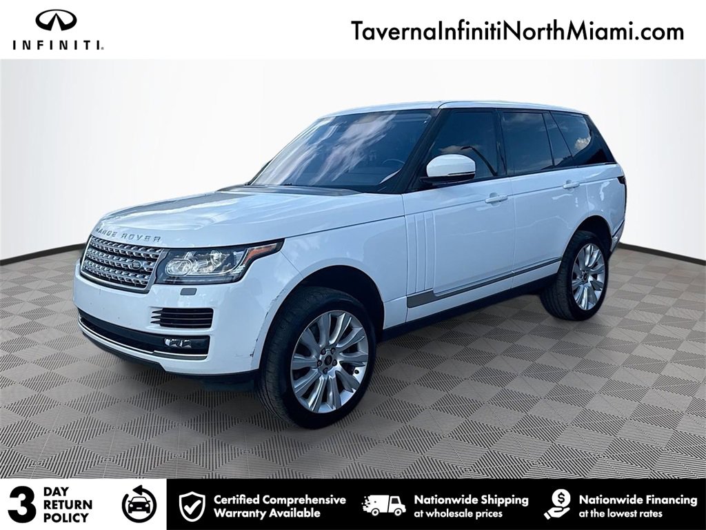Used 2017 Land Rover Range Rover Supercharged