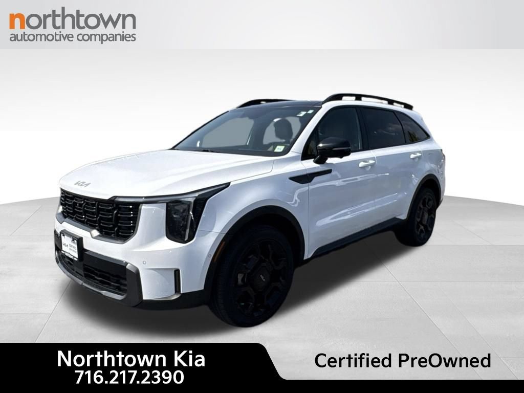 Certified 2024 Kia Sorento SX Prestige w/ Olive Brown Leather Package AWD/4WD image 1