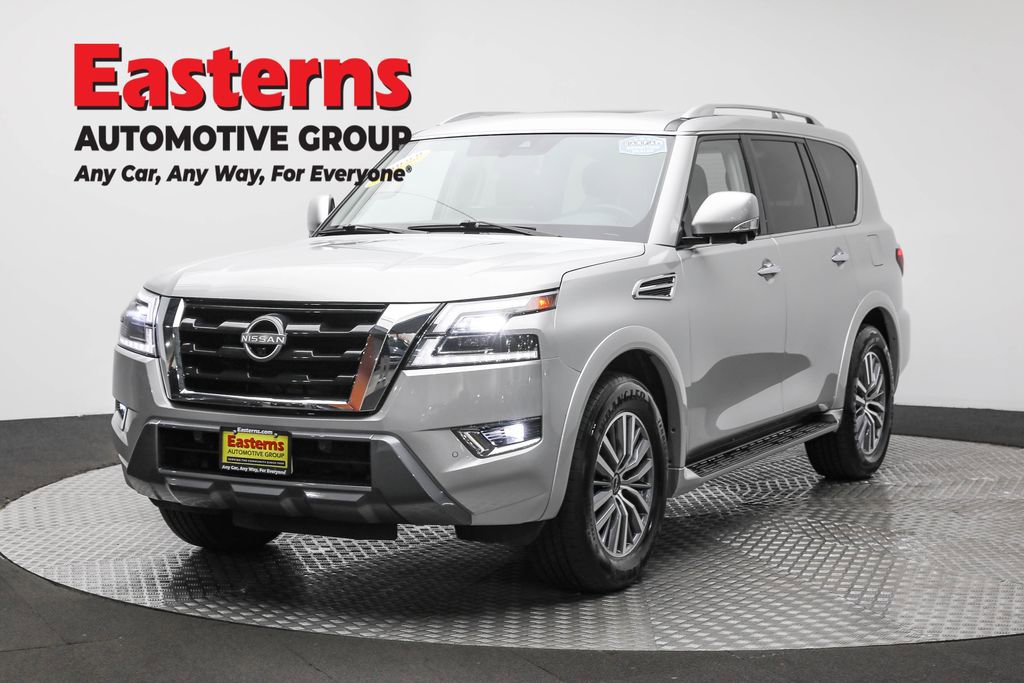 Used 2024 Nissan Armada SL w/ Captain's Chairs Package