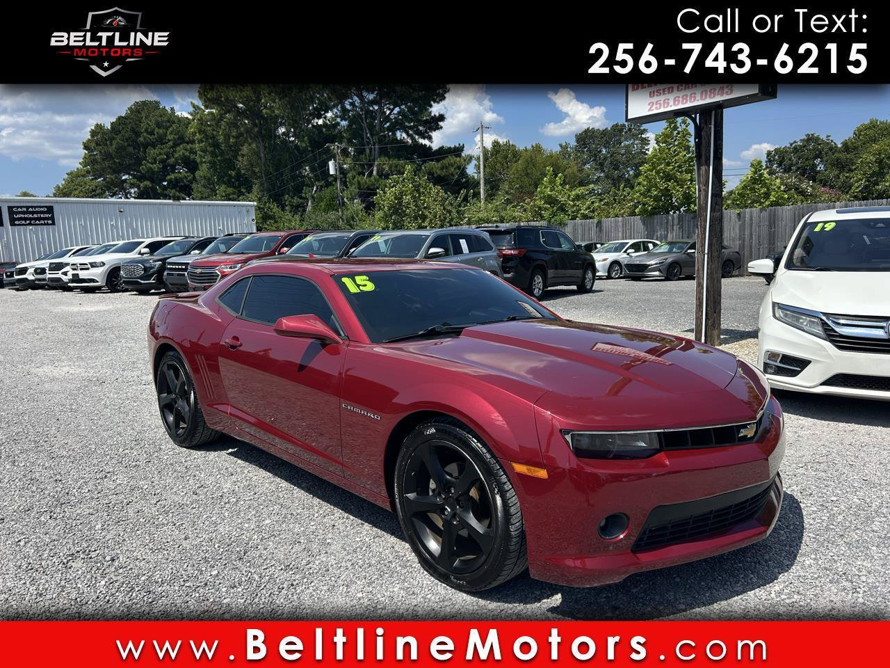 Used 2015 Chevrolet Camaro LT w/ RS Package RWD image 1