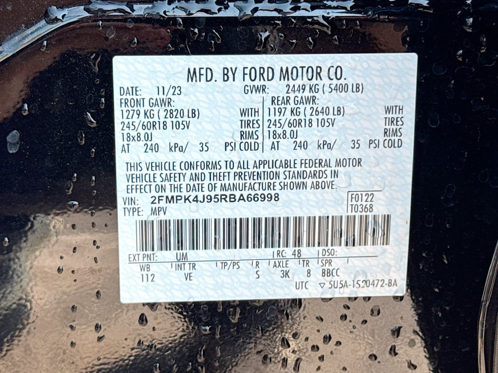 Used 2024 Ford Edge SEL w/ Convenience Package AWD/4WD image 29