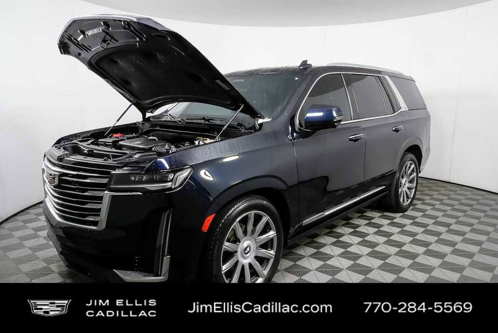 Used 2023 Cadillac Escalade Premium Luxury Platinum w/ Heavy-Duty Trailer Package image 35