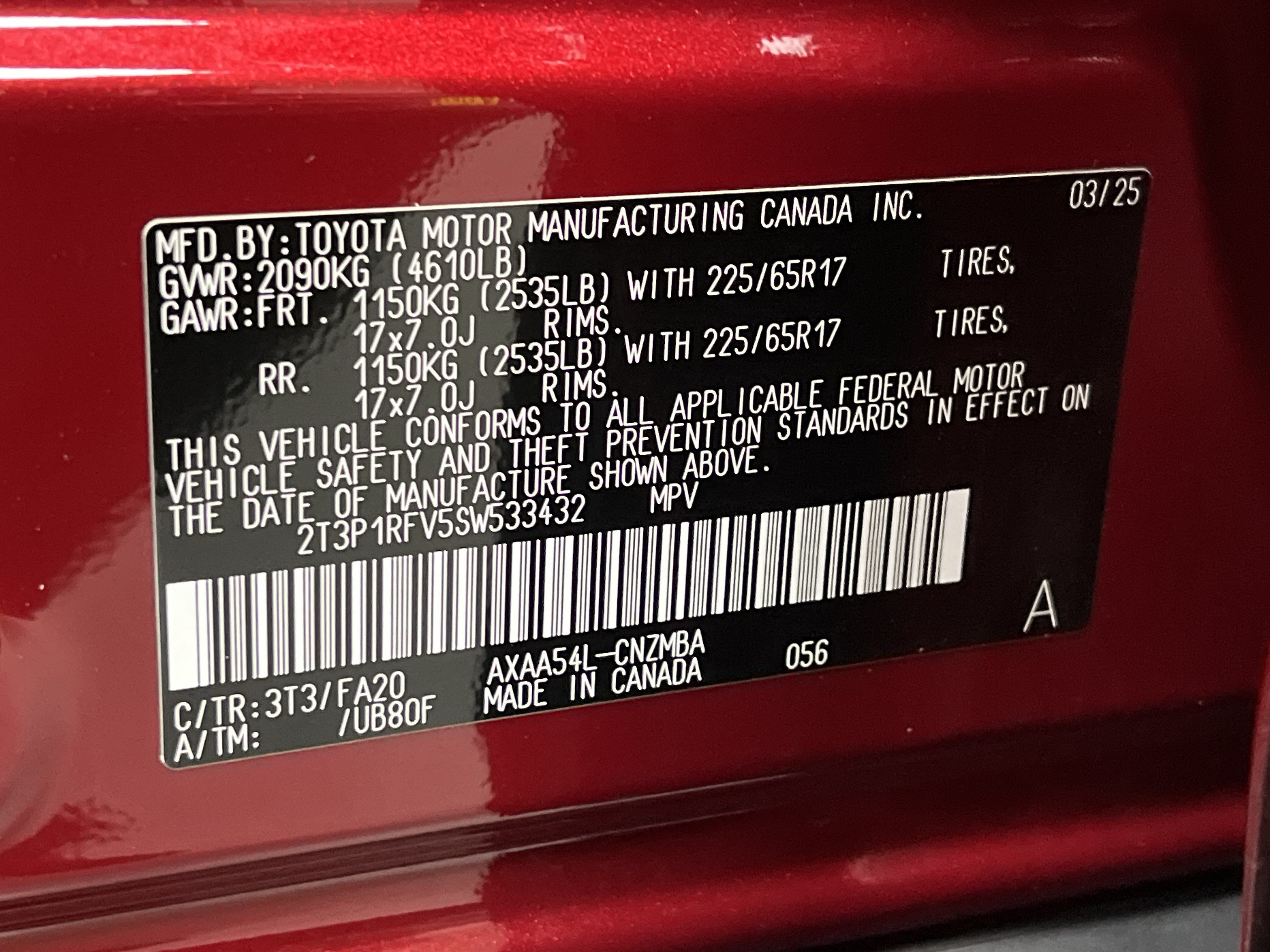 Certified 2025 Toyota RAV4 XLE w/ Convenience Package AWD/4WD image 34
