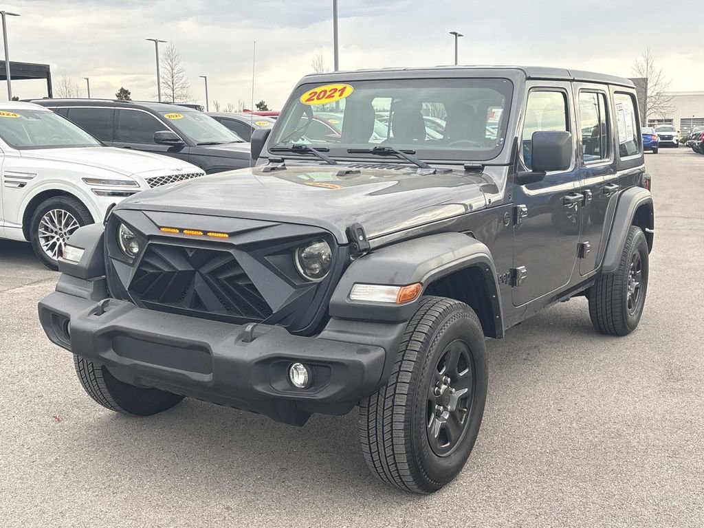Used 2021 Jeep Wrangler Unlimited Sport image 4