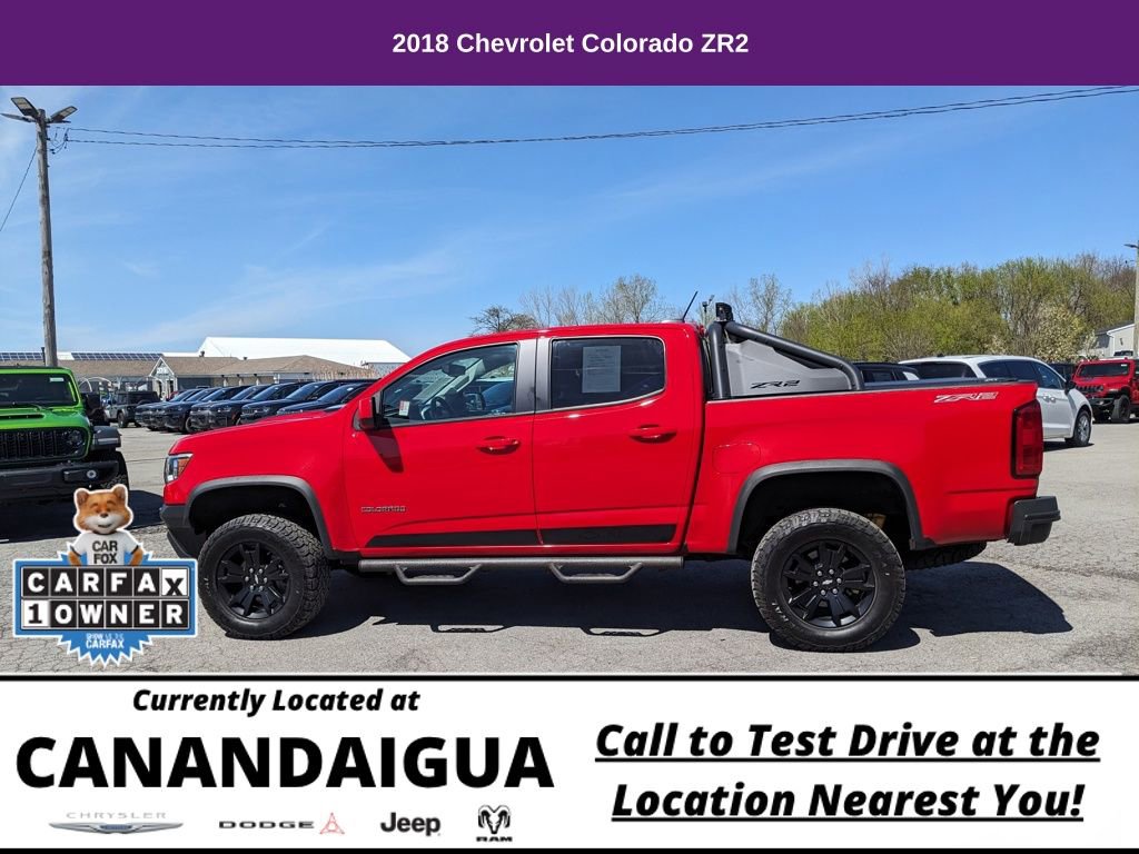 Used 2018 Chevrolet Colorado ZR2 w/ ZR2 Dusk Special Edition AWD/4WD image 2