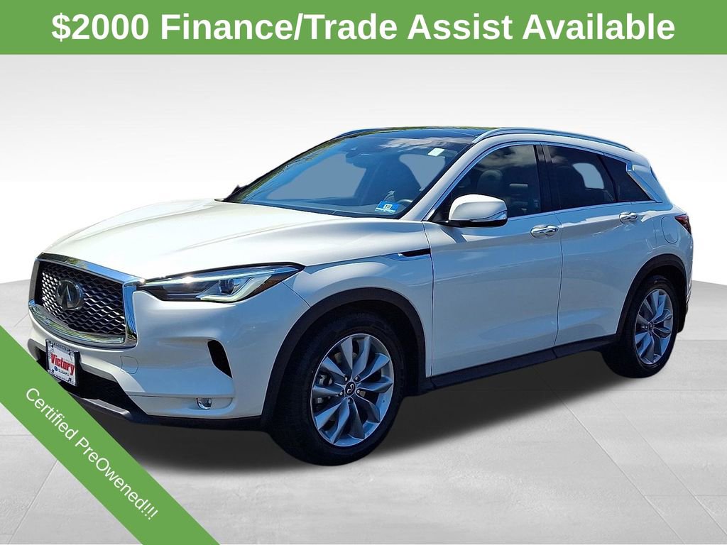 Used 2021 INFINITI QX50 Luxe w/ Cargo Package AWD/4WD image 3