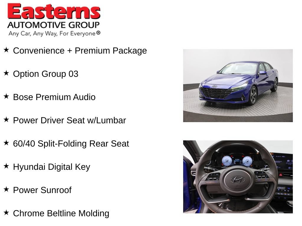Used 2022 Hyundai Elantra SEL w/ Convenience + Premium Package FWD image 11