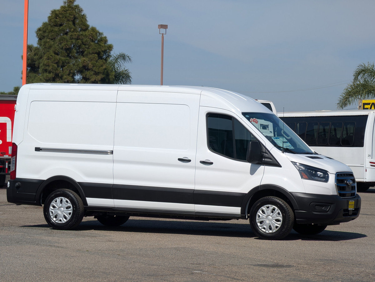 Used 2024 Ford E-Transit Long Mid Roof Cargo Van ELECTR image 1
