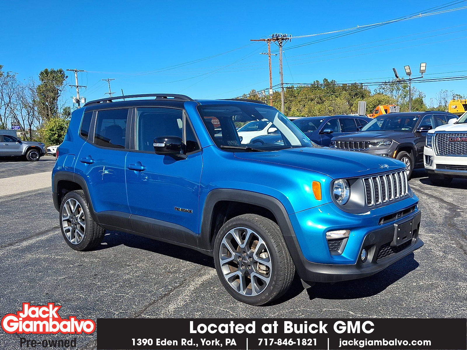 Used 2022 Jeep Renegade Limited w/ Sun, Sound & Wheels Group image 1