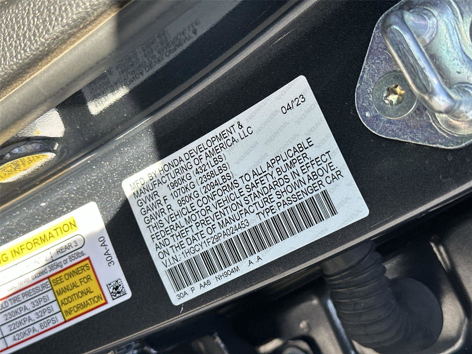 Used 2023 Honda Accord LX image 22