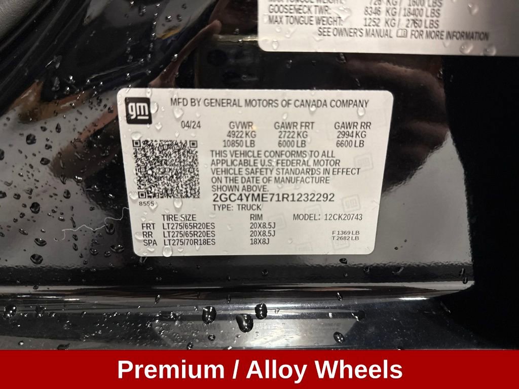 Used 2024 Chevrolet Silverado 2500 Custom w/ Custom Value Package AWD/4WD image 18