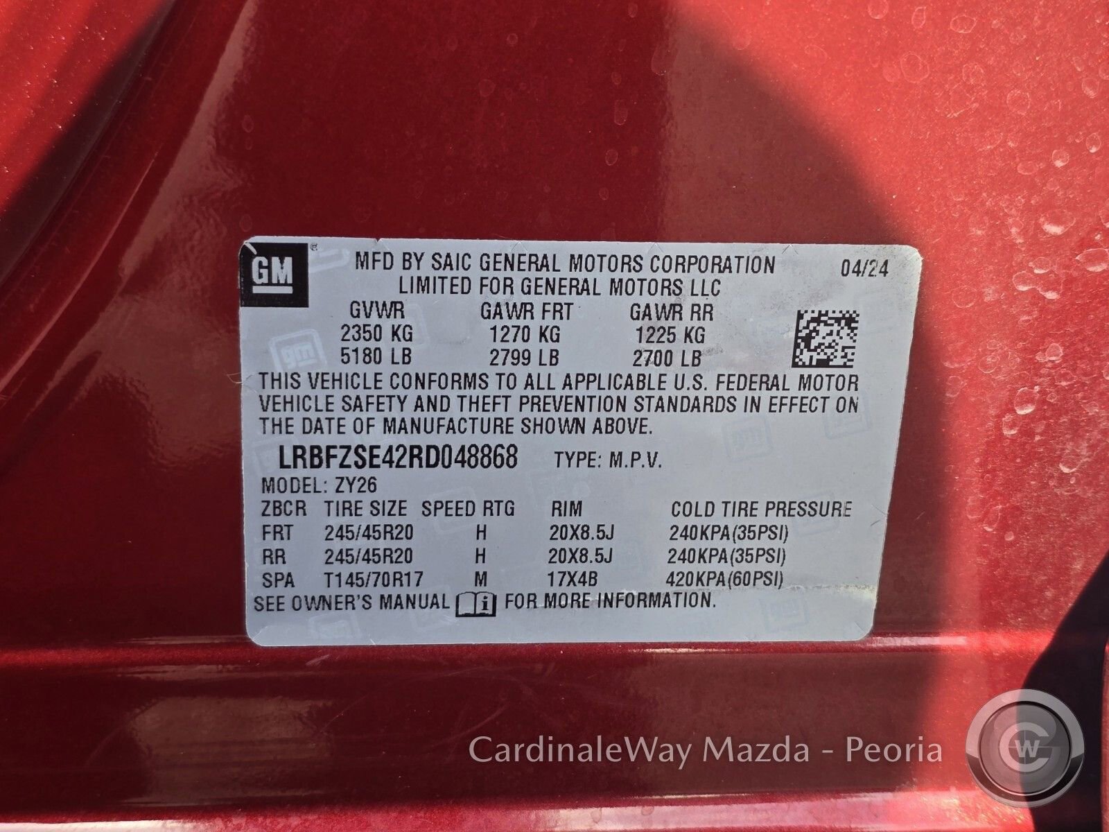 Used 2024 Buick Envision Avenir image 32