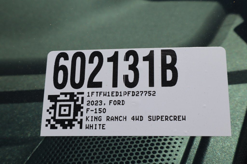 Used 2023 Ford F150 King Ranch w/ Equipment Group 601A High AWD/4WD image 39