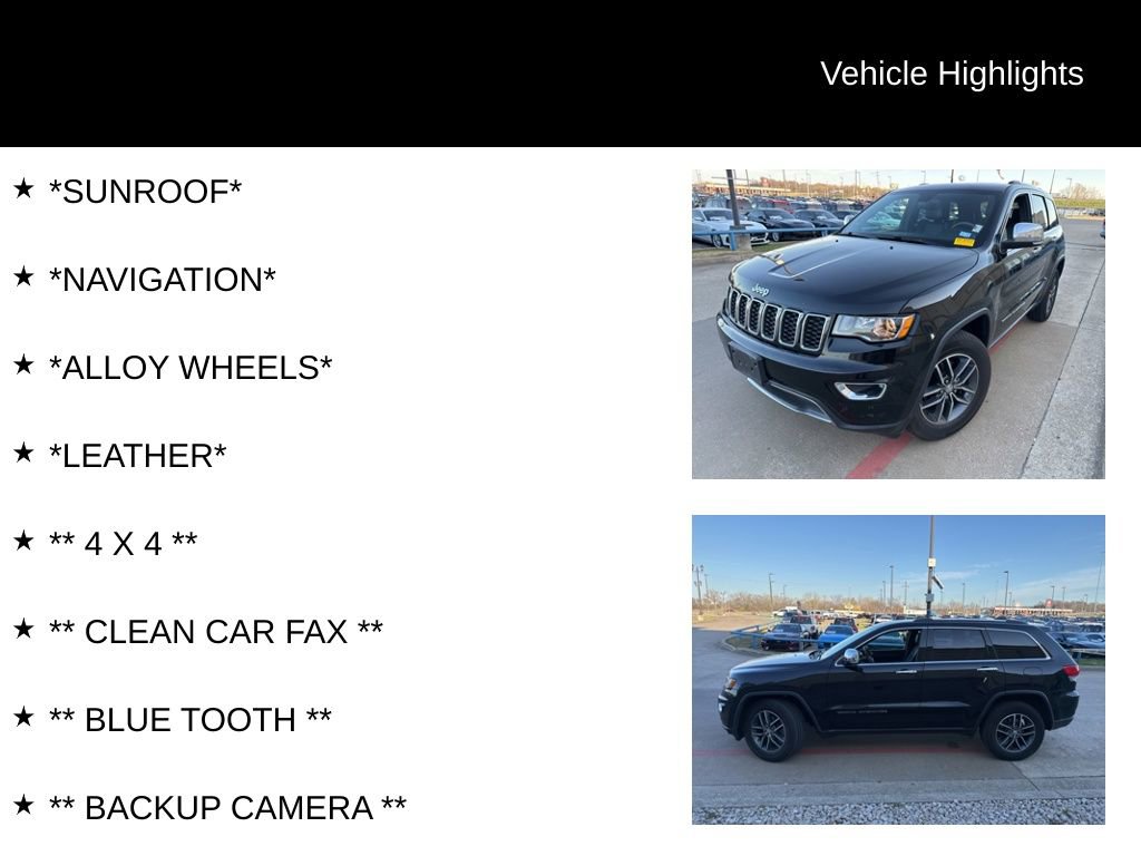 Used 2017 Jeep Grand Cherokee Limited image 4
