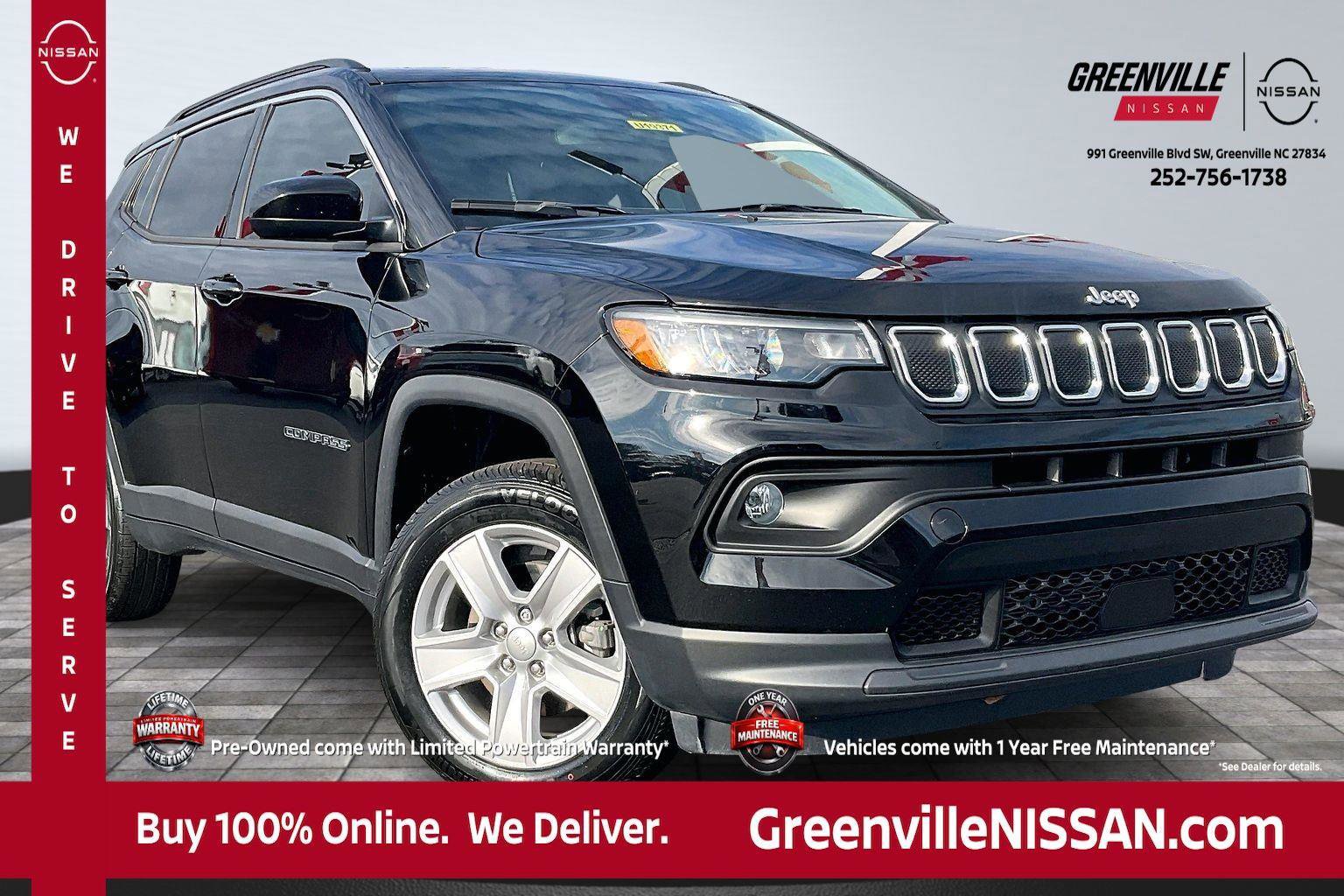 Used 2022 Jeep Compass Latitude image 1
