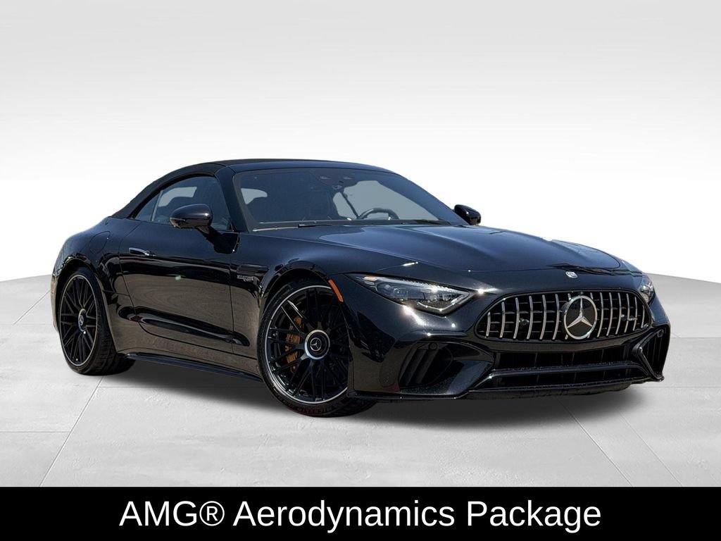 Used 2025 Mercedes-Benz SL 63 AMG 4MATIC w/ AMG Aerodynamics Package video 2