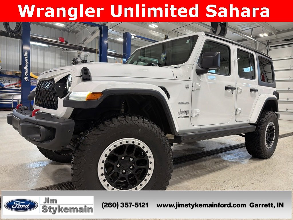 Used 2018 Jeep Wrangler Unlimited Sahara image 1