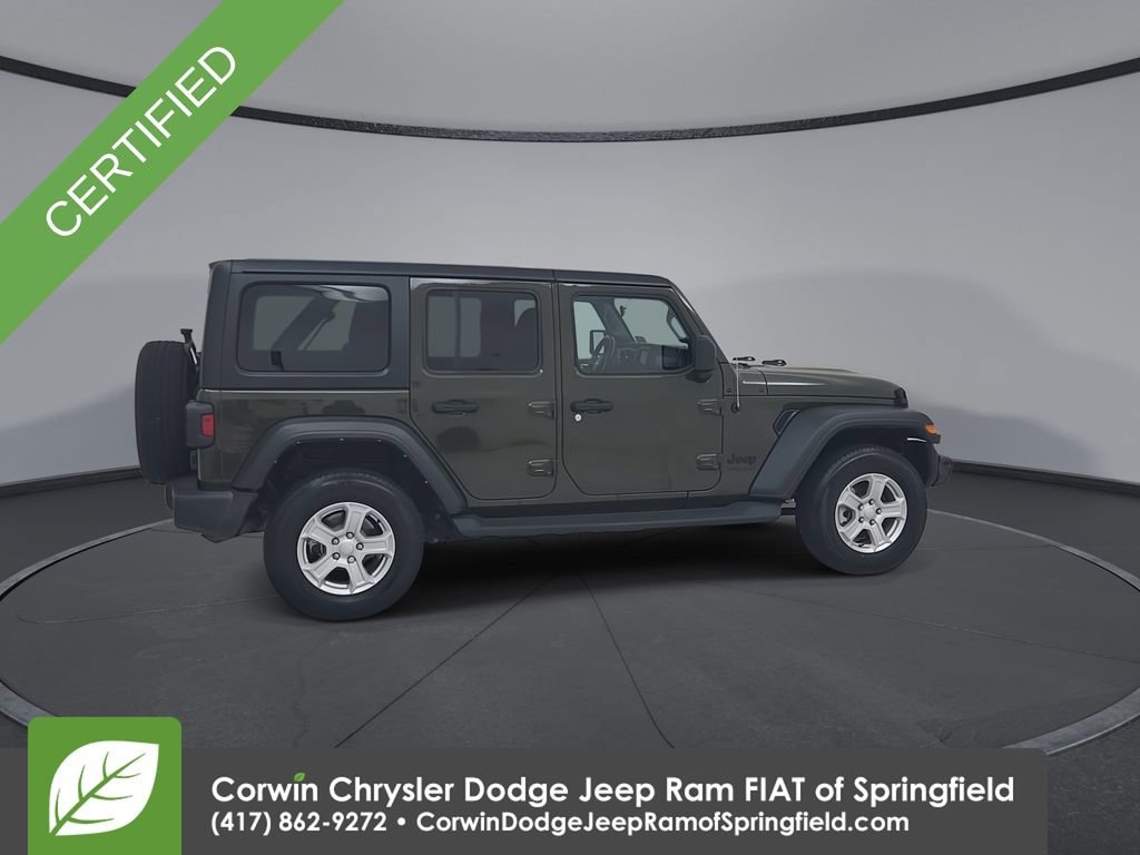 Certified 2022 Jeep Wrangler Unlimited Sport image 16